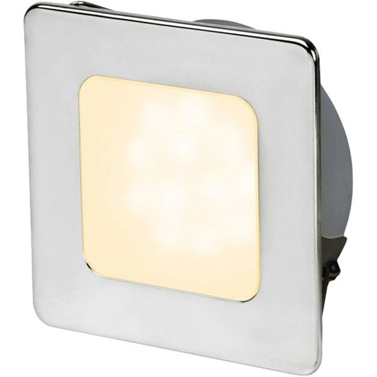 Hella EuroLED 95 Low Profile Square Light (Warm White)
