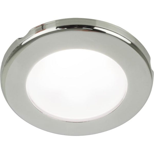 Hella EuroLED 75 Light with Stainless Steel Rim (Daylight White / 12V)