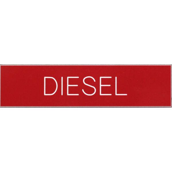 Diesel Label (100mm x 25mm / Self Adhesive)