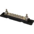 VTE Black Power Distribution Busbar (2 x 1/4" Posts)