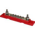 VTE Red Power Distribution Busbar (2 x 1/4" Posts)