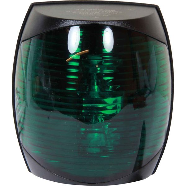 Osculati Starboard Green LED Navigation Light (Black, 12 & 24V)