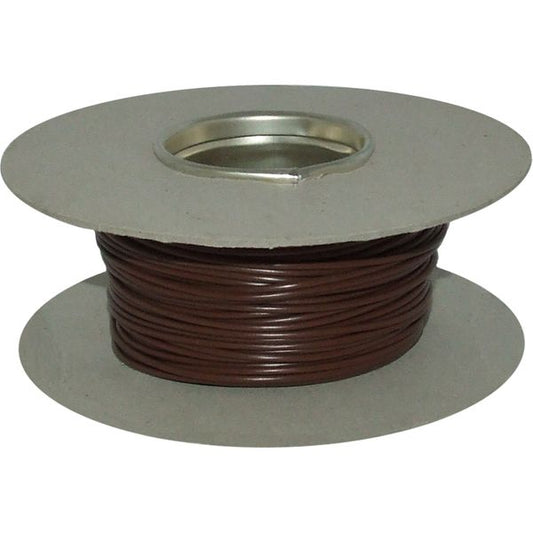 AMC 1 Core 0.5mm² Brown Thin Wall Cable (50m)