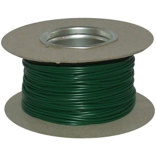 AMC 1 Core 0.5mm² Green Thin Wall Cable (50m)