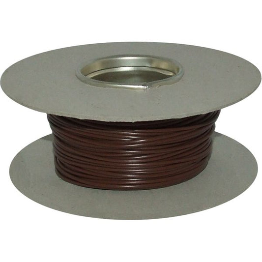 AMC 1 Core 1mm² Brown Thin Wall Cable (50m)