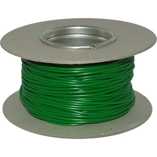 AMC 1 Core 1mm² Light Green Thin Wall Cable (50m)