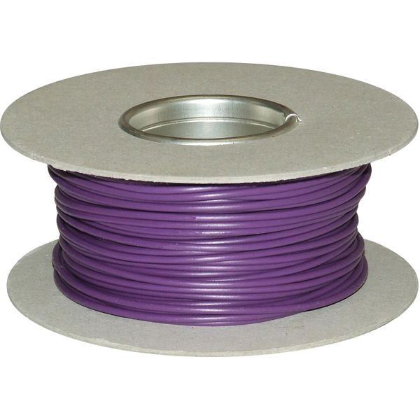 AMC 1 Core 1mm² Purple Thin Wall Cable (50m)