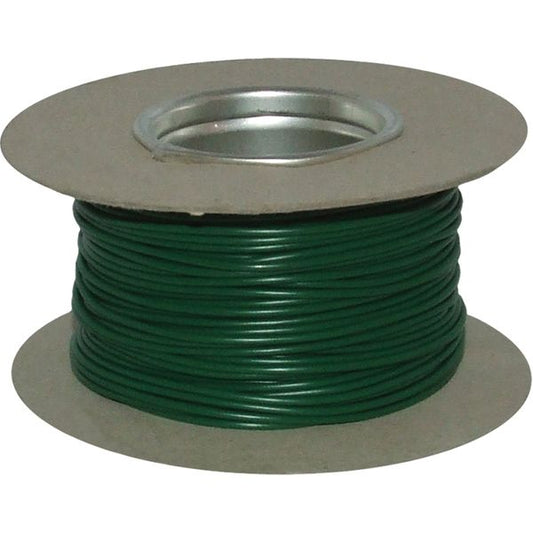 AMC 1 Core 1.5mm² Green Thin Wall Cable (50m)