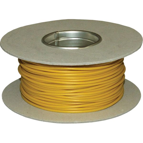 AMC 1 Core 1.5mm² Yellow Thin Wall Cable (50m)