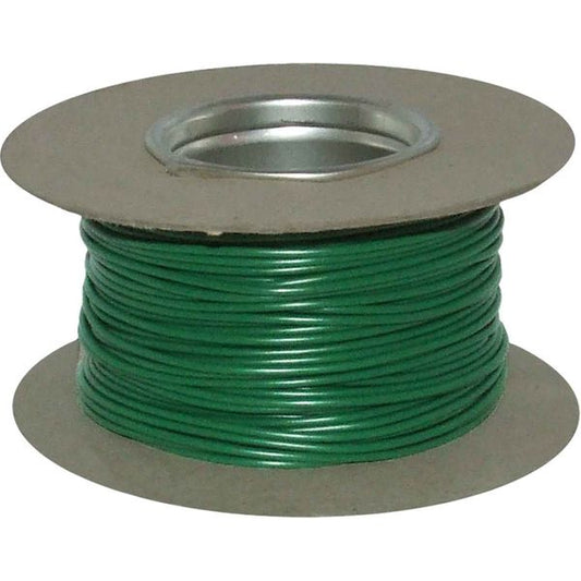 AMC 1 Core 1.5mm² Light Green Thin Wall Cable (100m)