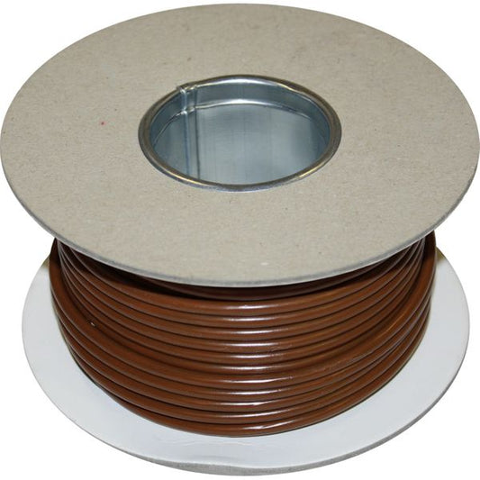 AMC 1 Core 6mm² Brown Thin Wall Cable (30m)