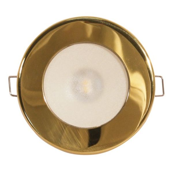 Quick Ted Downlight Gold 10-30V 2W Warm LED IP40