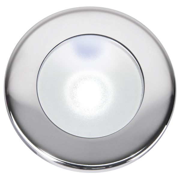 Quick Ted LED Downlight Stainless 12/24V Daylight White (Touch Switch)