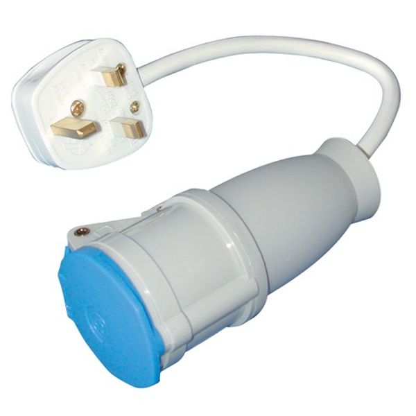 AG Conversion Lead Plug to Female Shore Power Socket (13A)