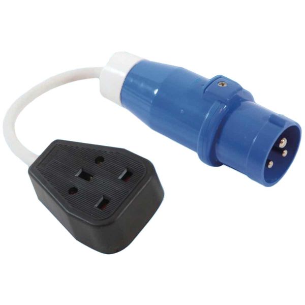 AG Conversion Lead Socket to Male Shore Power Plug (13A)