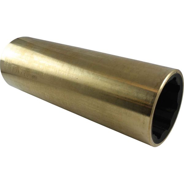 Exalto Brass Shaft Bearing (55mm Shaft / 75mm OD / 220mm Length)