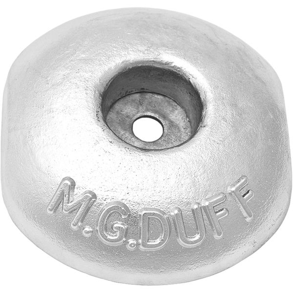 MG Duff AD58 Disc Shaped Aluminium Hull Anode (Salt / Brackish, 0.8kg)