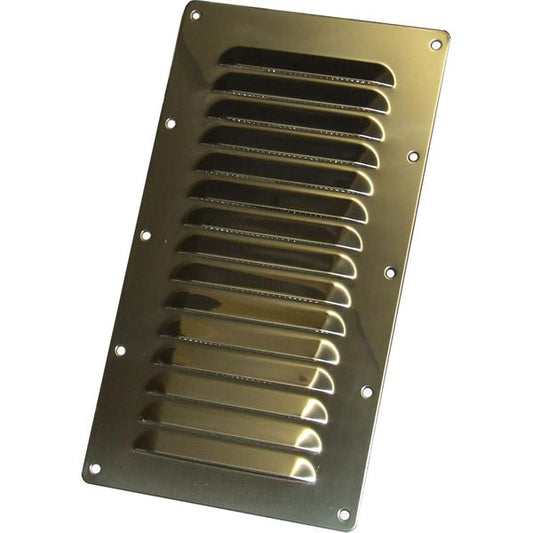 Osculati Stainless Steel Air Vent with Fly screen (127mm x 232mm)