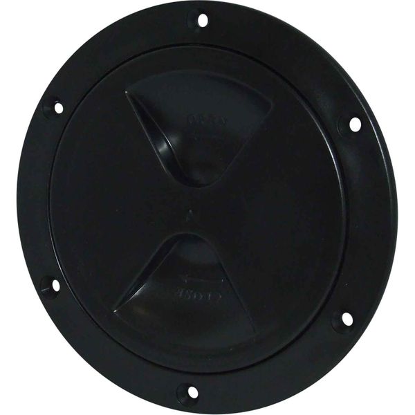 4Dek Plastic Watertight Inspection Cover (Black / 102mm Opening)