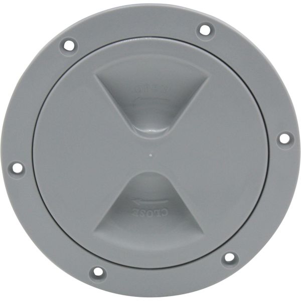 4Dek Plastic Watertight Inspection Cover (Grey / 102mm Opening)