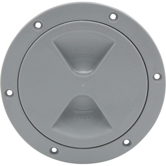 4Dek Plastic Watertight Inspection Cover (Grey / 102mm Opening)