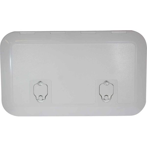 4Dek White Plastic Flush Inspection Hatch (513mm x 265mm)