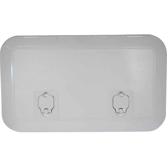 4Dek White Plastic Flush Inspection Hatch (513mm x 265mm)