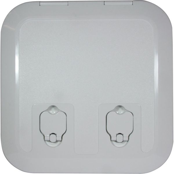 4Dek White Plastic Flush Inspection Hatch (285mm x 285mm)