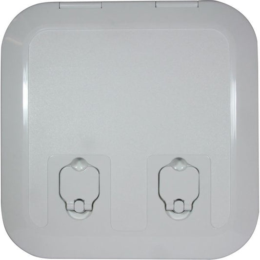 4Dek White Plastic Flush Inspection Hatch (285mm x 285mm)