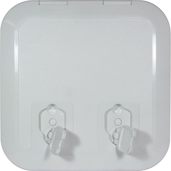 4Dek White Plastic Flush Inspection Hatch (285mm x 285mm)