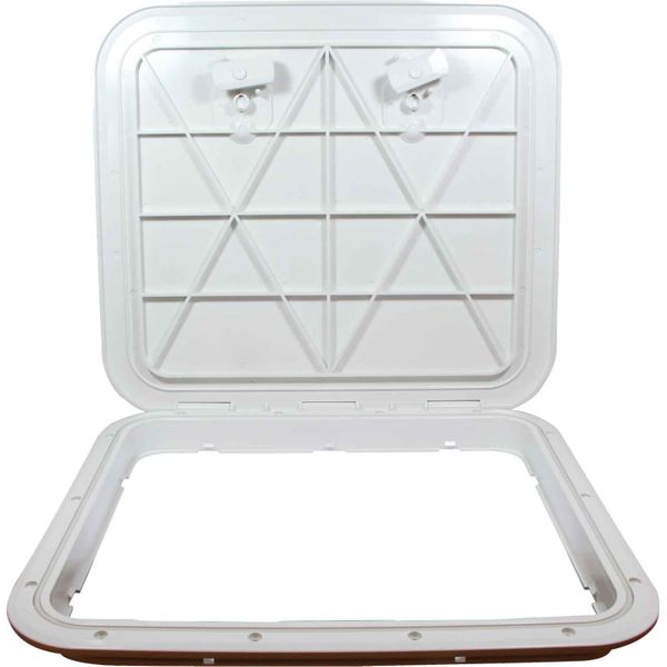 4Dek White Plastic Flush Inspection Hatch (430mm x 375mm)