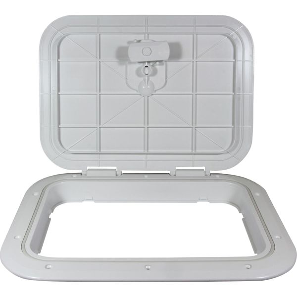 4Dek White Plastic Inspection Hatch (295mm x 198mm)
