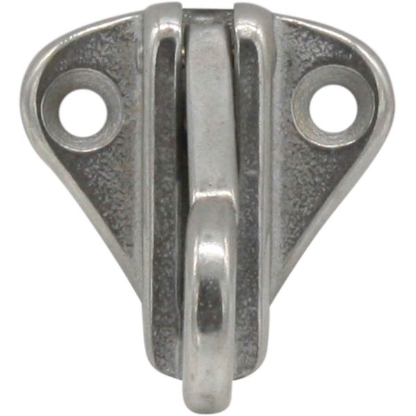 4Dek Stainless Steel Plate Hook with Spring Catch (5mm)