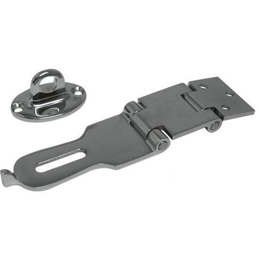 Osculati Chrome Plated Brass Folding Lockable Latch (140mm x 35mm)