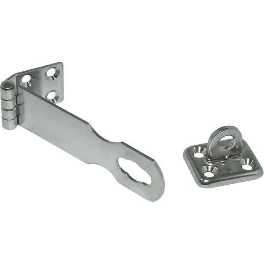 Osculati Stainless Steel Lockable Folding Swivel Latch (91mm x 32mm)