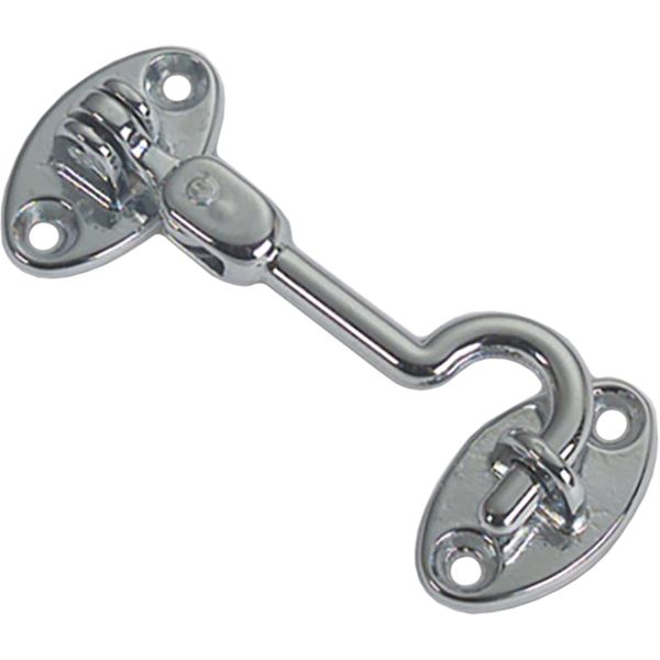 Foresti & Suardi Chrome Plated Brass Door Hook (60mm)