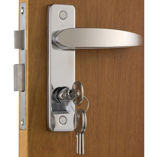 Osculati Smart Door Handles with Plates &amp; Lock (Pair / External Left)