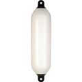 Dan-Fender White Cylindrical Fender for > 46' Boats (300mm x 1130mm)