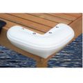 Osculati White Corner Pontoon Fender (330mm Wide / 330mm Long)