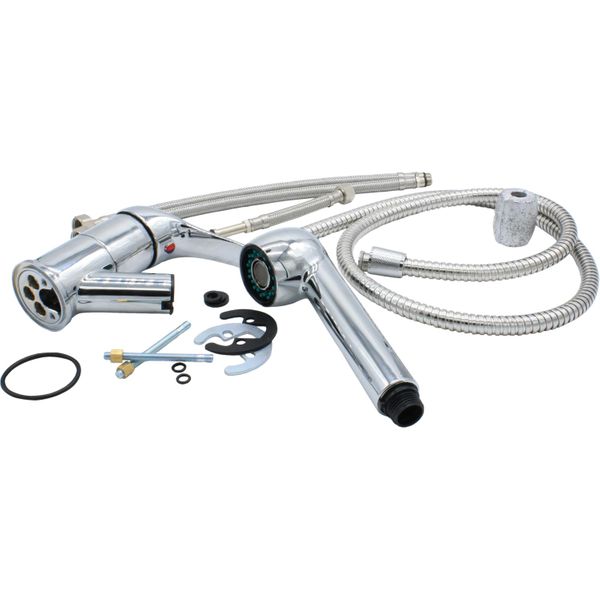 Trem Tap & Shower Monobloc Mixer Unit (1/2" BSP, 1.1m Hose, Chrome)