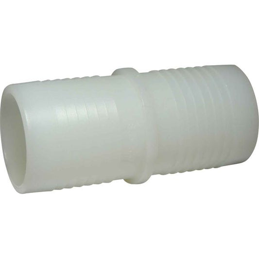 AG Plastic Straight Hose Connector (51mm Hose ID)