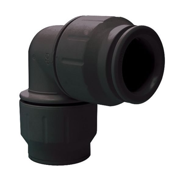 JG Speedfit 12mm Equal Elbow (Black)