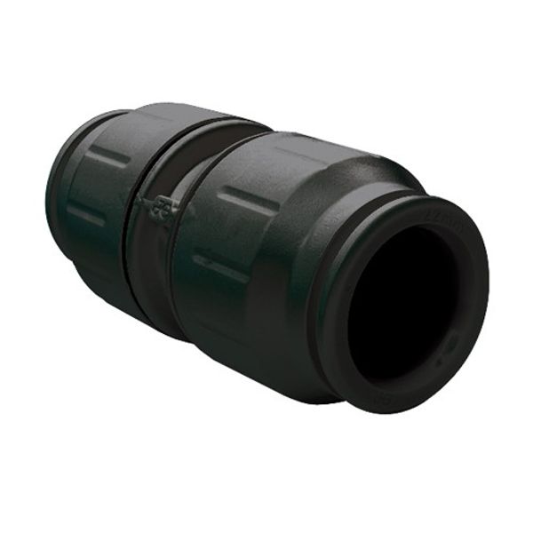 JG Speedfit 12mm Equal Straight Connector (Black)