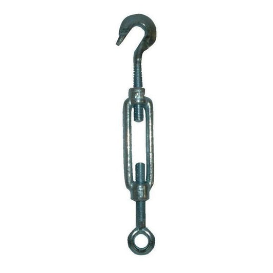 AG Galvanised Steel Hook to Eye Turnbuckle (10mm)