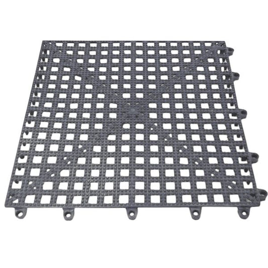 AG Anti-Slip Interlocking Grey Deck Tile 300mm x 300mm