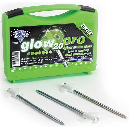 Blue Diamond Glow Pro Pegs (Case Of 20)