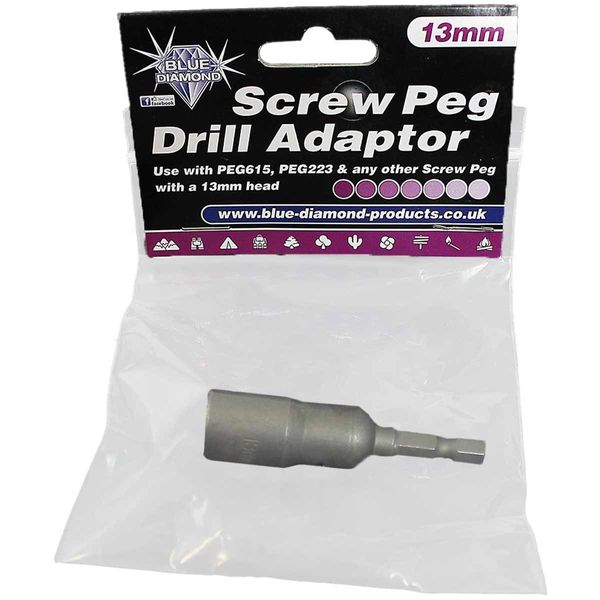 Blue Diamond Screw Peg Adapter (Retail Packaged)