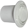 Centek GRP Scupper Drain With Flap (White / 3")