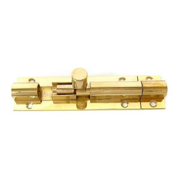 AG Brass Barrel Bolt Latch (4")