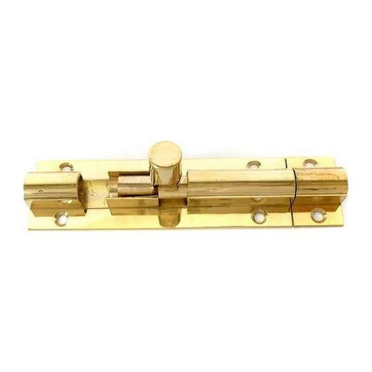 AG Brass Barrel Bolt Latch (4")